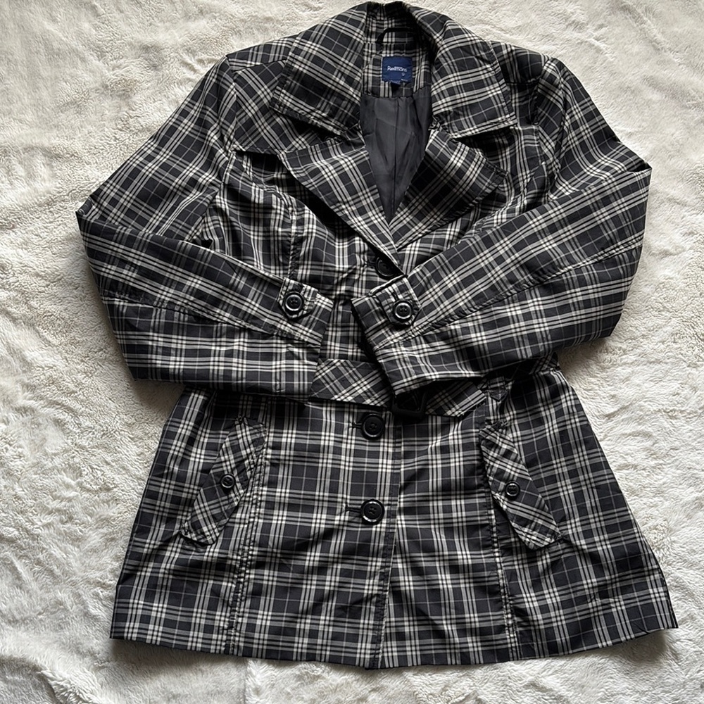 Reitmans Plaid Lightweight Jacket – Size 11 | Preppy Chic | Classic Pattern | - Picture 3 of 10